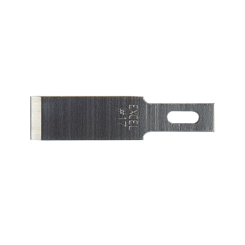 Excel Blades - #17 3/8"" SMALL CHISEL BLADE - 5 PCS.
