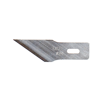 Excel Blades - #24 DEBURRING BLADE - 5PCS.