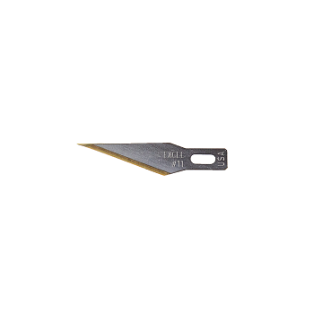 Excel Blades - #11 BLADE - TIN COATED - 5 PACK - CARDED