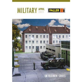 Faller - FALLER MILITARY PROSPEKT 2021 DUITS