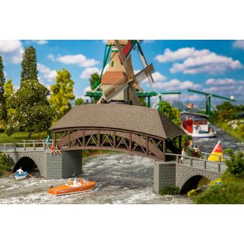 Faller - 1:87 Oude Houten Brug (2/22) *fa191774