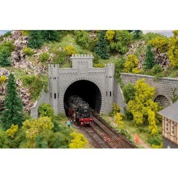 Faller - 1/160 TUNNELPORTAAL 2-SPORIG (2/24) *