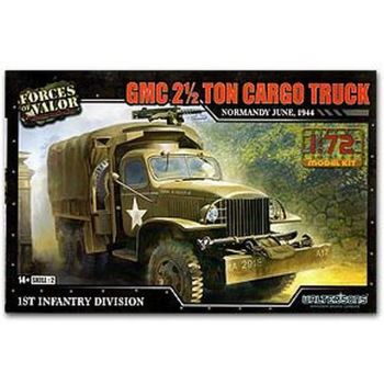 Forces of valor - 1/72 GMC 2.5 TON CARGO TRUCK MODEL KITS NORMANDY JUNE 1944