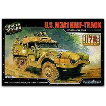 Forces of valor - 1/72 U.S. M3A1 HALF TRUCK MODEL KITS NORMANDY 1944