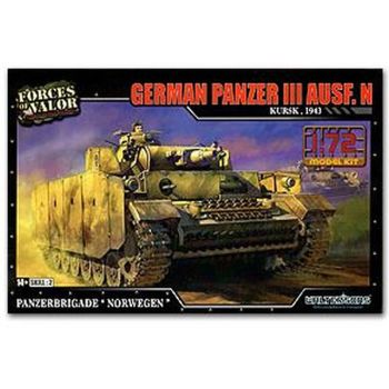 Forces of valor - 1/72 GERMAN PANZER III AUSF. N MODEL KITS NORWAY MAY 1945