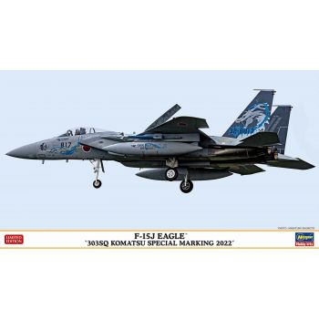 Hasegawa - 1/72 F15J EAGLE 303SQ KOMATSU SP. MARKING 2022 2423 (3/23) *