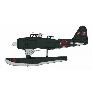 Hasegawa - 1/48 MITSUBISHI F1M2 OBS. SEAPLANE SANYOMARU 07538 (11/24) *