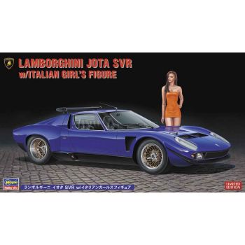 Hasegawa - 1/24 LAMBORGHINI JOTA SVR W/ITALIAN GIRL 20472 (5/24) *