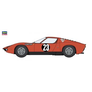 Hasegawa - 1/24 Lamborghini Miura P400 Hockenheimring 1968 No. 23 / Mithas620567