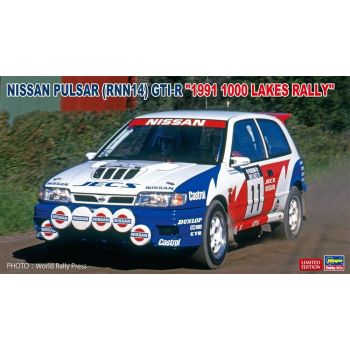 Hasegawa - 1/24 NISSAN PULSAR GTI-R 1000 LAKES RALLY '91 20605 (3/23) *