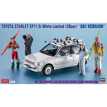 Hasegawa - 1/24 TOYOTA STARLET EP71 SI 3-D. SKI-VERSION 20610 (3/23) *