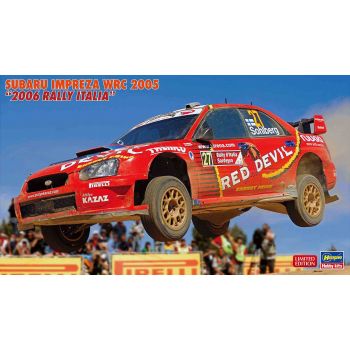 Hasegawa - 1/24 SUBARU IMPREZA WRC2005 2006 RALLY ITALIA 20614 (3/23) *