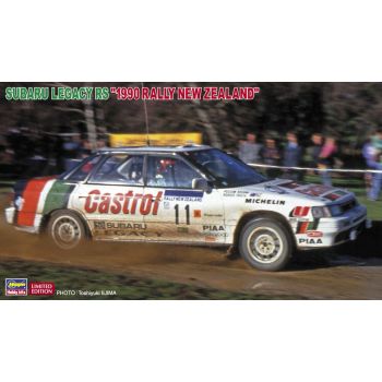 Hasegawa - 1/24 SUBARU LEGACY RS 1990 RALLY NEW ZEALAND 20636 (7/23) *