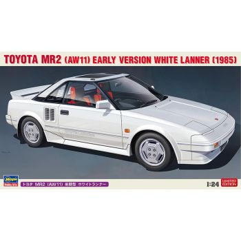 Hasegawa - 1/24 TOYOTA MR2 (AW11) EARLY WHITE RUNNER 20656