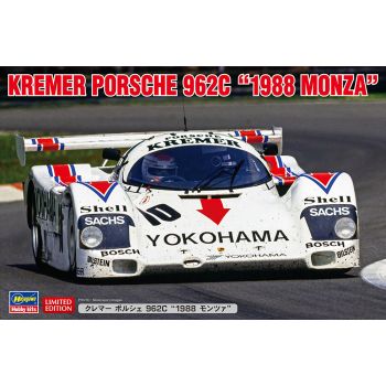 Hasegawa - 1/24 KREMER PORSCHE 962C 1988 MONZA 20662