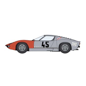 Hasegawa - 1/24 LAMBORGHINI MIURA P400 1968 ACP GP 20683 (5/24) *