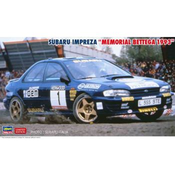 Hasegawa - 1/24 SUBARU IMPREZA MEMORIAL BETTEGA 1993 (09/25) *