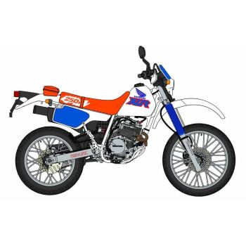 Hasegawa - 1/12 HONDA XLR250R (MD22)  (09/25) *