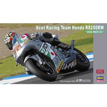 Hasegawa - 1/12 SCOT RACING TEAM HONDA RS250RW 2008 WGP250 21748 (5/23)