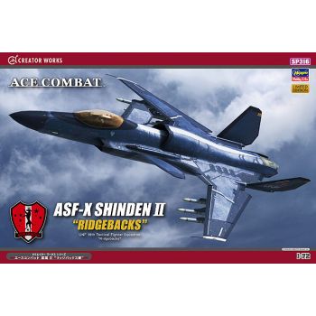 Hasegawa - 1/72 ACE COMBAT ASF-X SHINDERN II RIDGEBACKS SP316 (2/25) *