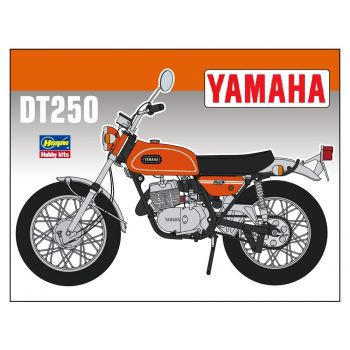 Hasegawa - 1/10 Yamaha Trail Dt250 Mandarin Orange Sp529 (8/22) *has652329