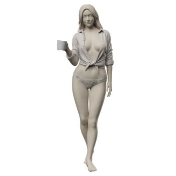 Hasegawa - 1/12 REAL FIGURE COLLECTION NO.43, MORNING COFFEE (05/25) *