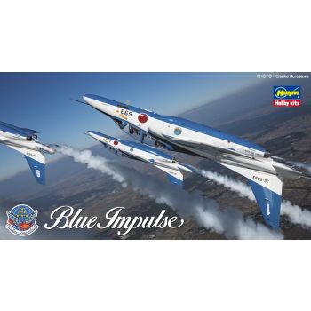 Hasegawa - 1/72 KAWASAKI T-4 BLUE IMPUKSE ACRO 138 MM SP593 (6/24) *