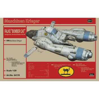 Hasegawa - 1/20 PKF 85 FALKE, BOMBER CAT, MIT AUFNAHER (09/25) *