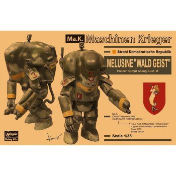 Hasegawa - 1/35 MA.K. P.K.A. M MELUSINE WALD GEIST 2x 64128