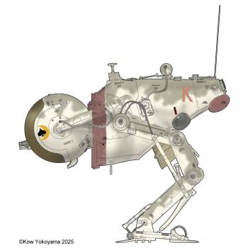 Hasegawa - 1/20 MASCHINEN-KRIEGER LUNA LUM-168 CAMEL