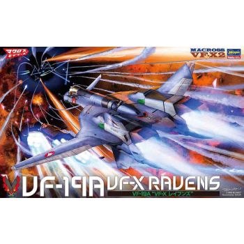 Hasegawa - 1/48 VF-19A VF-X RAVENS (08/25) *