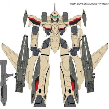 Hasegawa - 1/72 Vf-19Ef/A BATTROID ISAMU SPEC. MACROSS (09/25) *