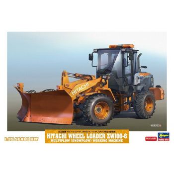 Hasegawa - 1/35 HITACHI WHEEL LOADER ZW100-6 MULTIPLOW 66102 (2/23) *