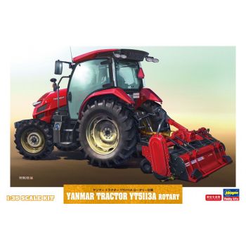 Hasegawa - 1/35 YANMAR TRACTOR YT5113A ROTARY 66106 (10/24) *