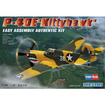 Hobbyboss - 1/72 P-40e Kittyhawk - Hbs80250
