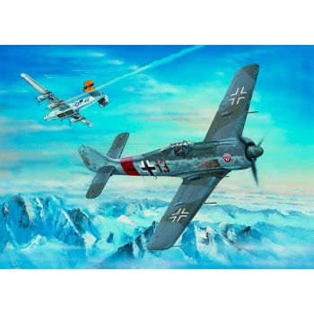 Hobbyboss - 1/18 Focke-wulf Fw190a-8 - Hbs81803