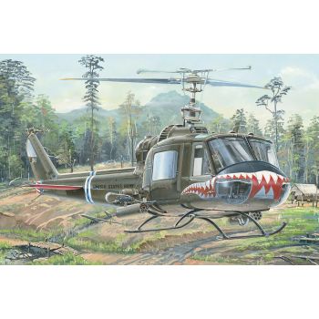 Hobbyboss - 1/18 Uh-1 Huey B/c - Hbs81807