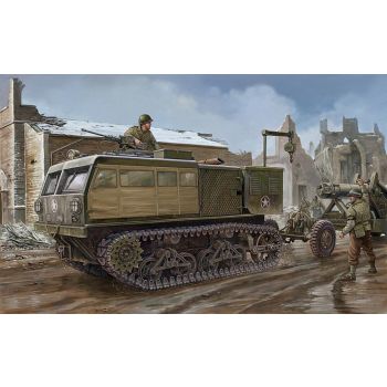 Hobbyboss - 1/35 M4 High Speed Tractor (155mm/8-in./240mm) - Hbs82408