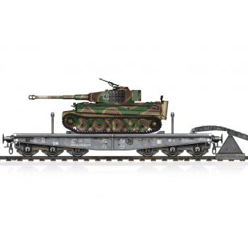 Hobbyboss - 1/72 Schwere Plattformwagen Ssyms 80enpz.kpfw.vi - Hbs82934