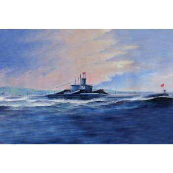 Hobbyboss - 1/350 Plan Type 033g Wuhan Class Submarine - Hbs83516