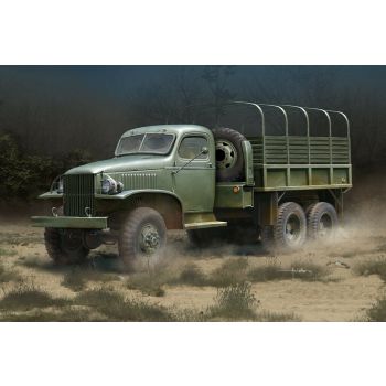 Hobbyboss - 1/35 Us Gmc Cckw-352 Steel Cargo Truck - Hbs83831