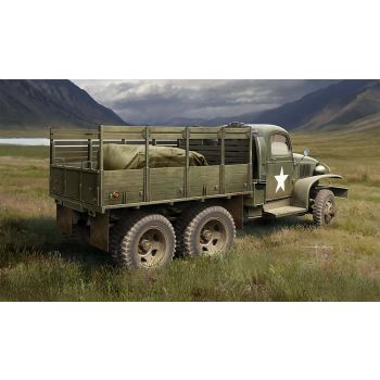 Hobbyboss - 1/35 Us Gmc Cckw-352 Wood Cargo Truck - Hbs83832