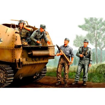 Hobbyboss - 1/35 German Spg Crew - Hbs84402