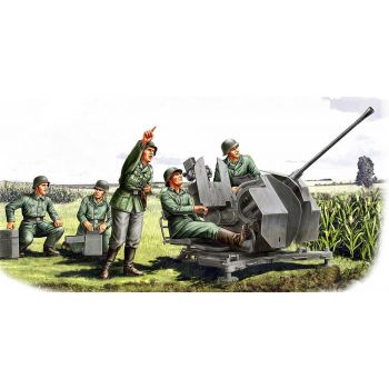 Hobbyboss - 1/35 20mm Flak 38 Figure Set - Hbs84412