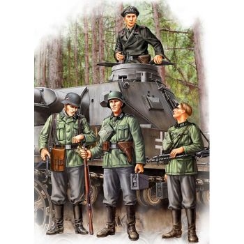 Hobbyboss - 1/35 German Infantery Set Vol.1 Early - Hbs84413