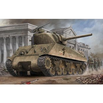 Hobbyboss - 1/48 Us M4a3 Medium Tank - Hbs84803