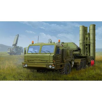 Hobbyboss - 1/35 Russian Baz-64022 With 5p85te2 Tel S-400 - Hbs85517