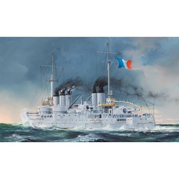 Hobbyboss - 1/350 French Navy Pre-dreadnought Battleship Condorcet - Hbs86505