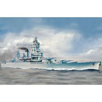 Hobbyboss - 1/350 French Navy Strasbourg Battleship - Hbs86507