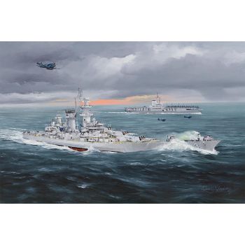 Hobbyboss - 1/350 Uss Hawaii Cb-3 - Hbs86515